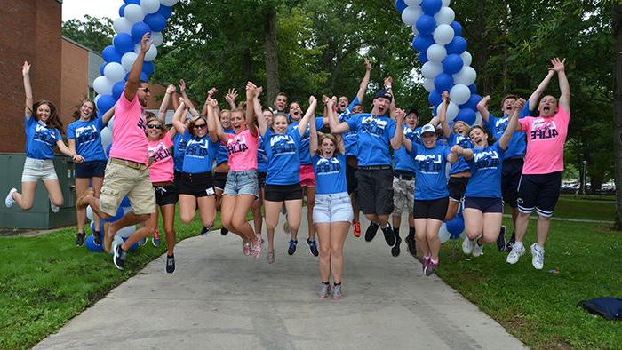 Current Students Welcoming First Year Students 2014